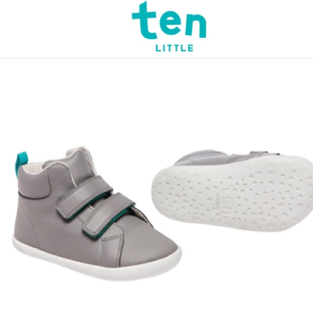 Ten little high top sneakers